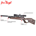 تفنگ بادی PCP وایرخ HW۱۰۰ TK - Image 5